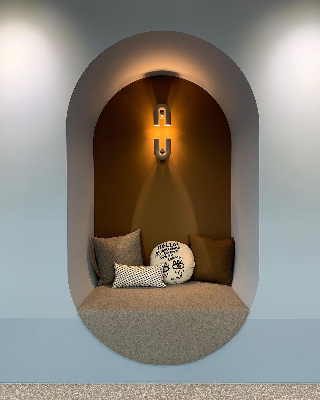 LED Wall Lamp - Modern Design with Adjustable Brightness for Living Room, Bedroom, and Hallway Lighting