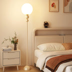 LED Floor Lamp with Adjustable Height and Modern Design for Living Room & Bedroom Lighting