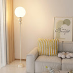 LED Floor Lamp with Adjustable Height and Modern Design for Living Room & Bedroom Lighting