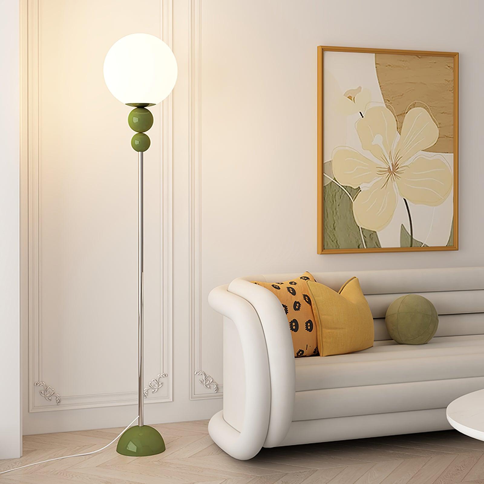 LED Floor Lamp with Adjustable Height and Modern Design for Living Room & Bedroom Lighting