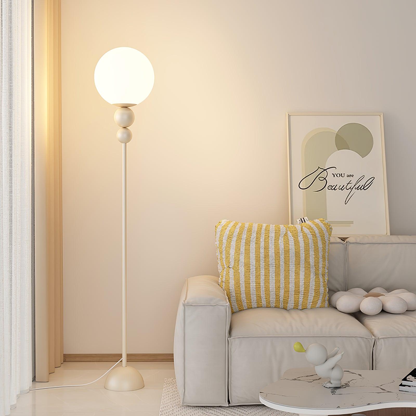LED Floor Lamp with Adjustable Height and Modern Design for Living Room & Bedroom Lighting