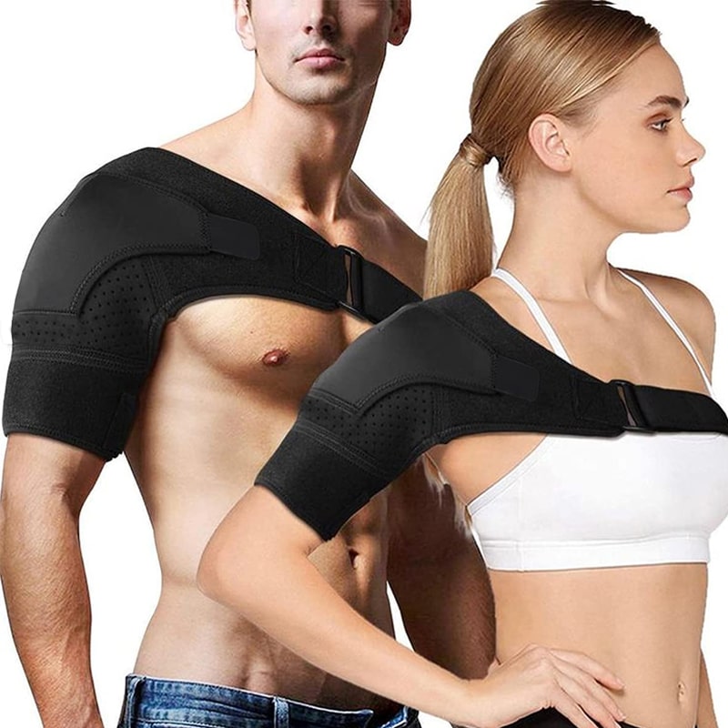 Adjustable Support Shoulder Brace | Lightweight, Breathable & Ideal for Pain Relief and Injury Prevention