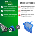 Cordless Rechargeable Pool Vacuum Cleaner | 3-in-1 Design for Efficient Cleaning & Maintenance