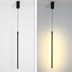 LED Pendant Light Fixture - Minimalist Aluminum Design for Modern Kitchens & Dining Areas