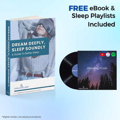 Bluetooth Sleeping Eye Mask | Noise & Light Blocking for Better Sleep at Home or Travel