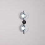 Nordic Ceto Glass Wall Light Fixture - Modern Wall Sconce for Living Room & Hallway Lighting