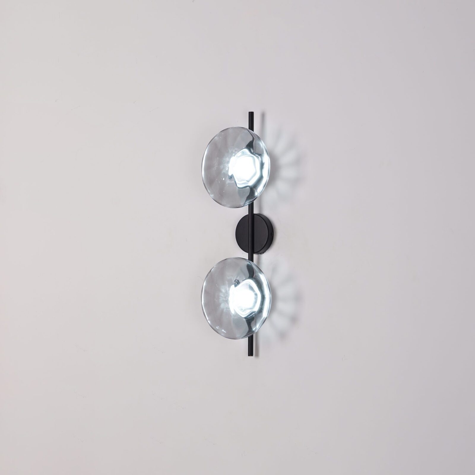 Nordic Ceto Glass Wall Light Fixture - Modern Wall Sconce for Living Room & Hallway Lighting