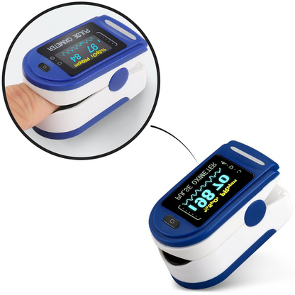 Digital Fingertip Pulse Oximeter – Accurate Oxygen & Heart Rate Monitor, Compact Design