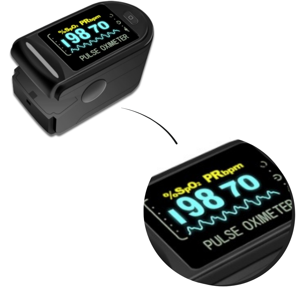 Digital Pulse Oximeter | Fast, Precise & Portable for Health Monitoring on the Go
