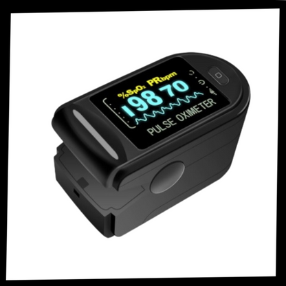 Digital Fingertip Pulse Oximeter – Accurate Oxygen & Heart Rate Monitor, Compact Design