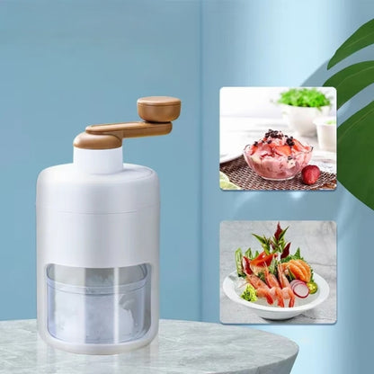 Home Ice Crusher – Shaved Ice Machine for Smoothies, Cocktails, and Desserts