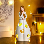 LED Heart-Shaped Night Light - Battery Operated Decorative Lamp for Bedroom, Nursery & Romantic Settings