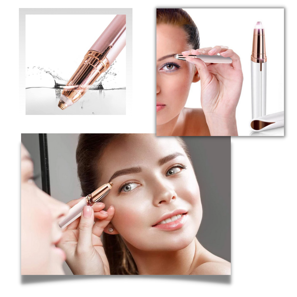Electric Precision Eyebrow Trimmer – Professional Eyebrow Shaver & Epilator for Perfect Grooming