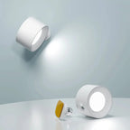 Wireless Rechargeable Wall Lamp | 360° Rotation, Dimmable with 3 Brightness Levels for Bedrooms, Living Rooms & Workspaces