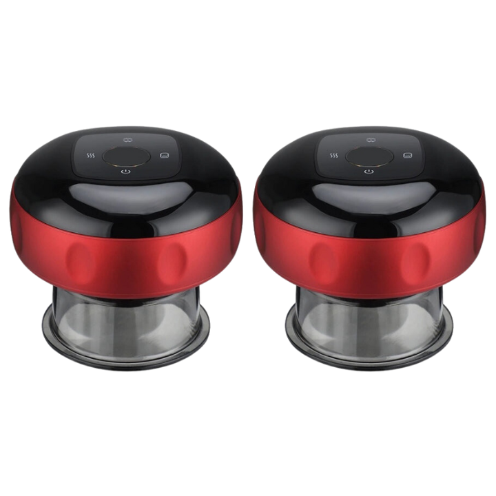 Electric Vacuum Cupping Massager | Portable, Rechargeable & Ideal for Deep Muscle Relief at Home or On-the-Go