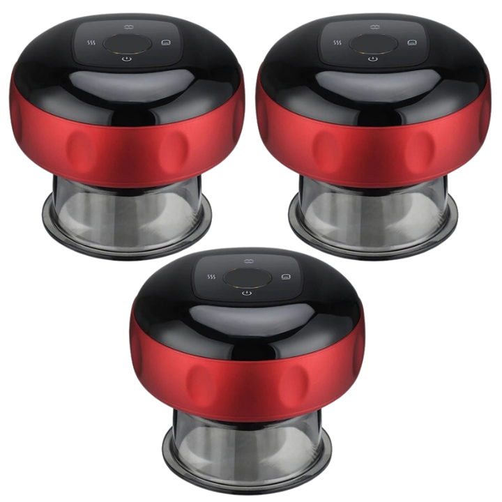Electric Vacuum Cupping Massager | Portable, Rechargeable & Ideal for Deep Muscle Relief at Home or On-the-Go