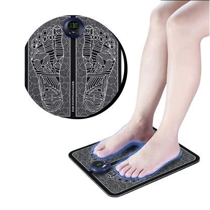 Electric Foot Massage Mat – EMS Acupuncture Massager Pad, Rechargeable for Relaxation