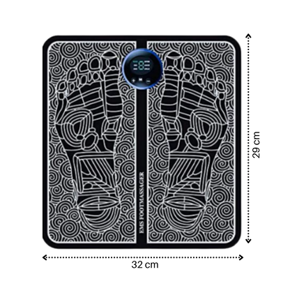 Electric Foot Massage Mat – EMS Acupuncture Massager Pad, Rechargeable for Relaxation