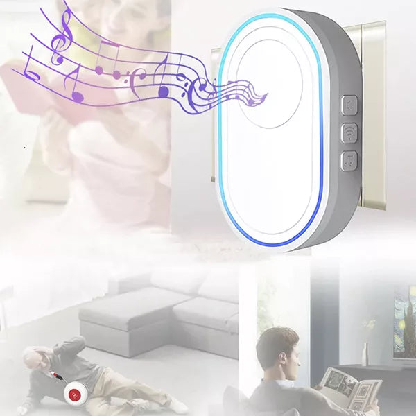 Wireless Emergency Call Alert Button for Seniors - Personal Safety Device for Home & Caregiver Use