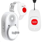 Wireless Emergency Call Alert Button for Seniors - Personal Safety Device for Home & Caregiver Use