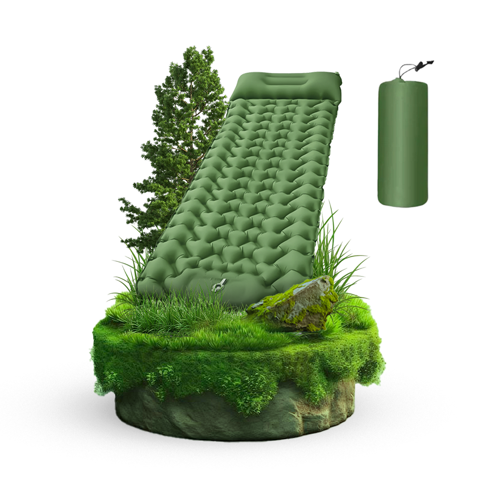 Ultralight Compact Sleeping Pad with Inflatable Design for Camping, Hiking, Backpacking &amp; Outdoor Adventures