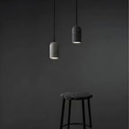 Concrete Pendant Light Fixture | Modern Industrial Design | Ideal for Kitchen & Dining Room Lighting