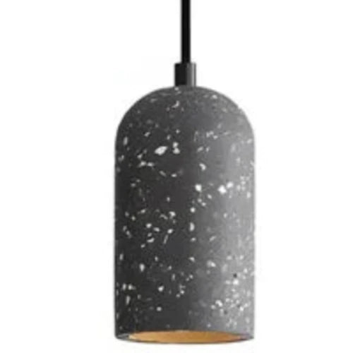 Concrete Pendant Light Fixture | Modern Industrial Design | Ideal for Kitchen & Dining Room Lighting