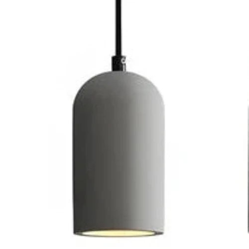 Concrete Pendant Light Fixture | Modern Industrial Design | Ideal for Kitchen & Dining Room Lighting