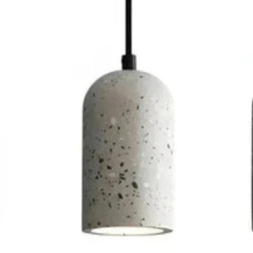 Concrete Pendant Light Fixture | Modern Industrial Design | Ideal for Kitchen & Dining Room Lighting