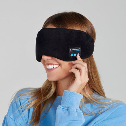 Bluetooth Sleeping Eye Mask | Noise & Light Blocking for Better Sleep at Home or Travel