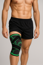 Elastic Knee Brace Support | Adjustable, Compression Fit & Ideal for Injury Recovery and Vigorous Exercise