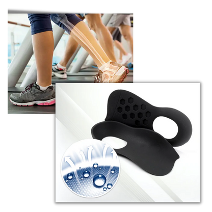 Heel & Arch Support Inserts - Flat foot arch support - Orthopedic Relief for Foot Fatigue