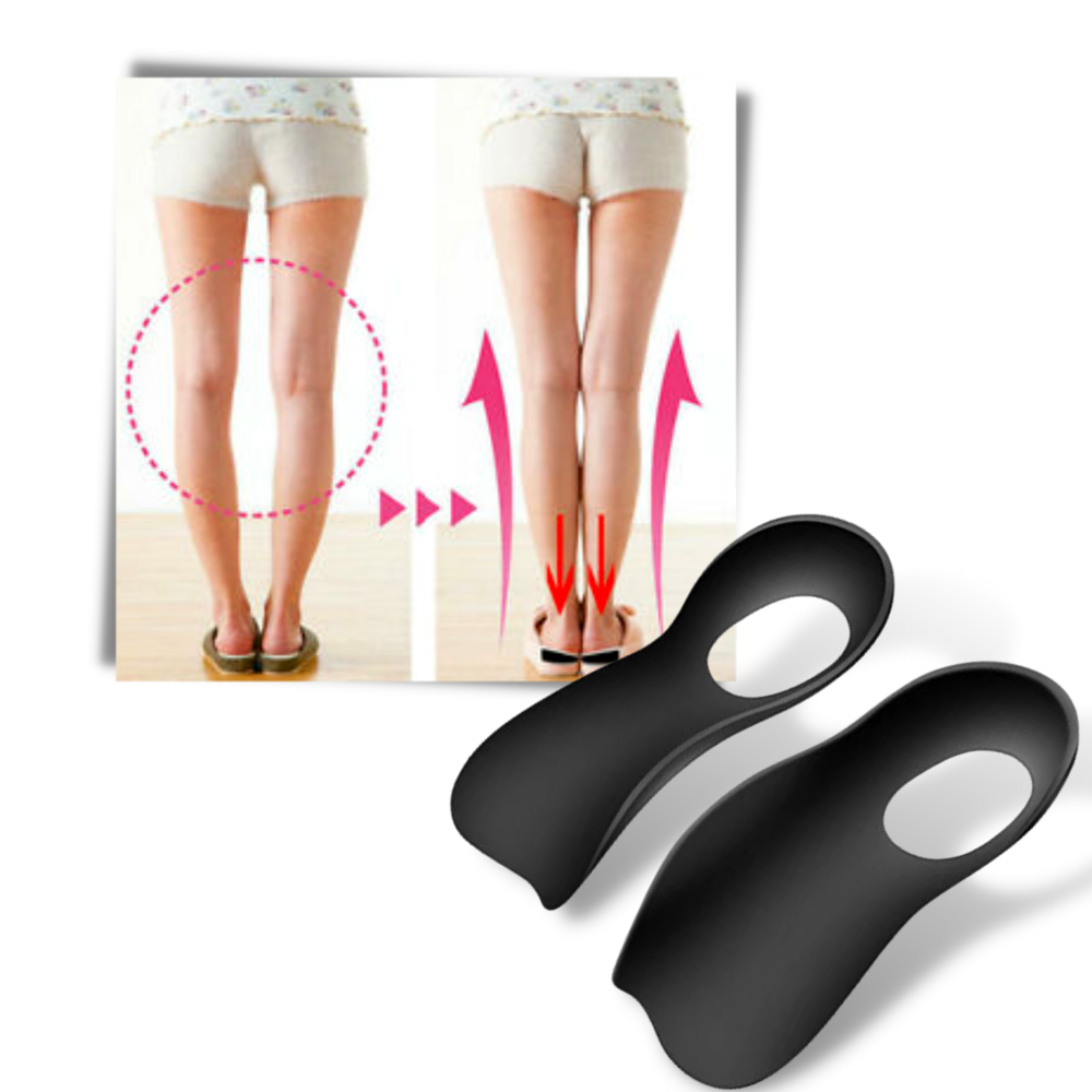 Heel & Arch Support Inserts - Flat foot arch support - Orthopedic Relief for Foot Fatigue