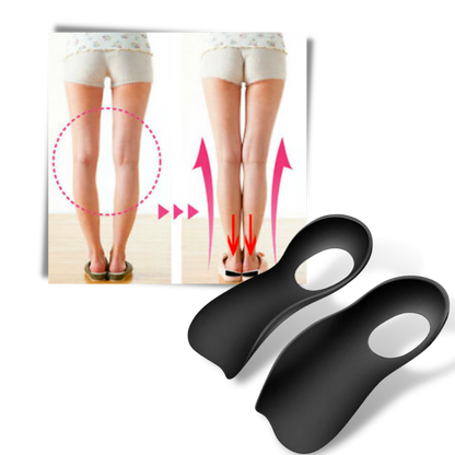 Heel & Arch Support Inserts - Flat foot arch support - Orthopedic Relief for Foot Fatigue