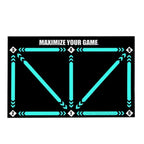 Football Pro Training Mat | Anti-Slip, 2x2m for Dribbling, Coordination & Daily Practice at Home