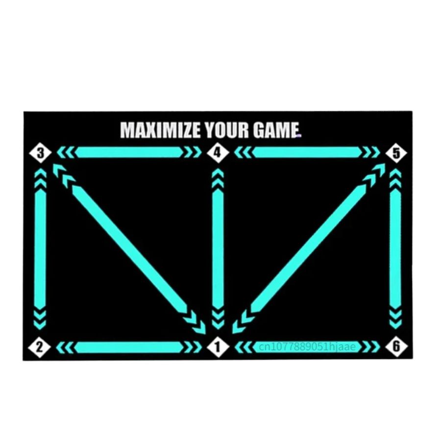 Football Pro Training Mat | Anti-Slip, 2x2m for Dribbling, Coordination & Daily Practice at Home