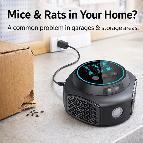 Ultrasonic Mouse & Rat Repeller – Electronic Rodent Control for Home & Garage
