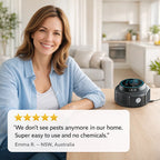 Ultrasonic Insect Repeller – Cockroach & Ant Control for Homes (Chemical-Free)