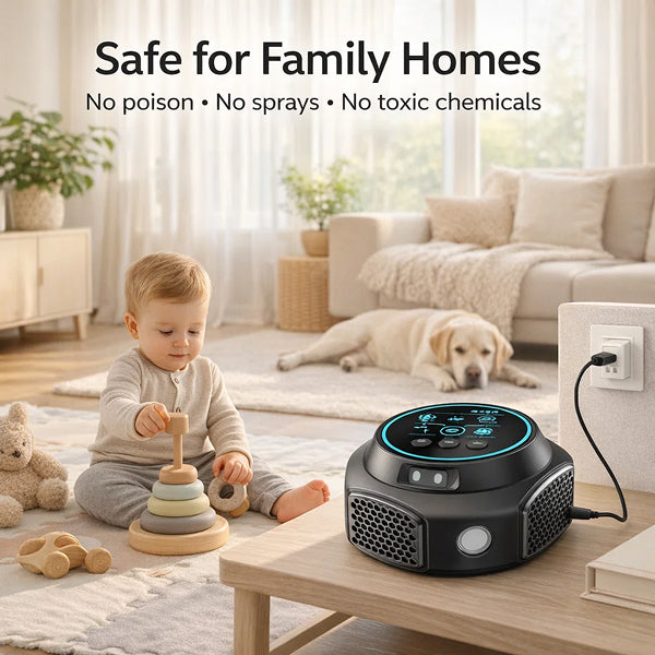 Ultrasonic Pest Repeller – Helps Repel Rats, Mice, Cockroaches & Insects Indoors