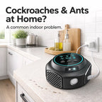 Ultrasonic Insect Repeller – Cockroach & Ant Control for Homes (Chemical-Free)
