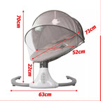 Electric Baby Rocker for Little Infants - Newborn Swing Seat, Perfect New Born Babies Items for Sleep and Play