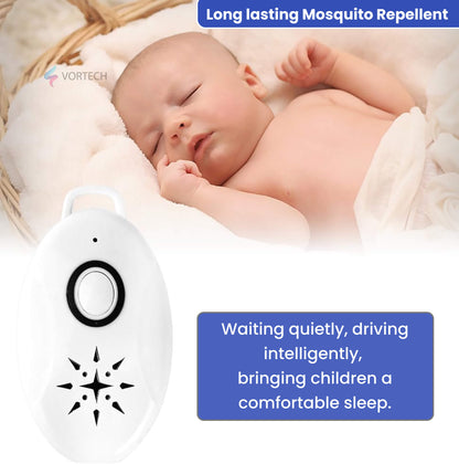 Portable Ultrasonic Fly Repellent | Battery Operated, Pet-Friendly & Ideal for Indoor and Outdoor Use