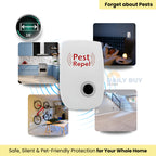Ultrasonic Pest Repeller – Effective Electronic Insect and Rodent Deterrent | Ultrasonic Technology for a Pest-Free Home