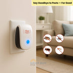 Ultrasonic Pest Repeller – Effective Electronic Insect and Rodent Deterrent | Ultrasonic Technology for a Pest-Free Home