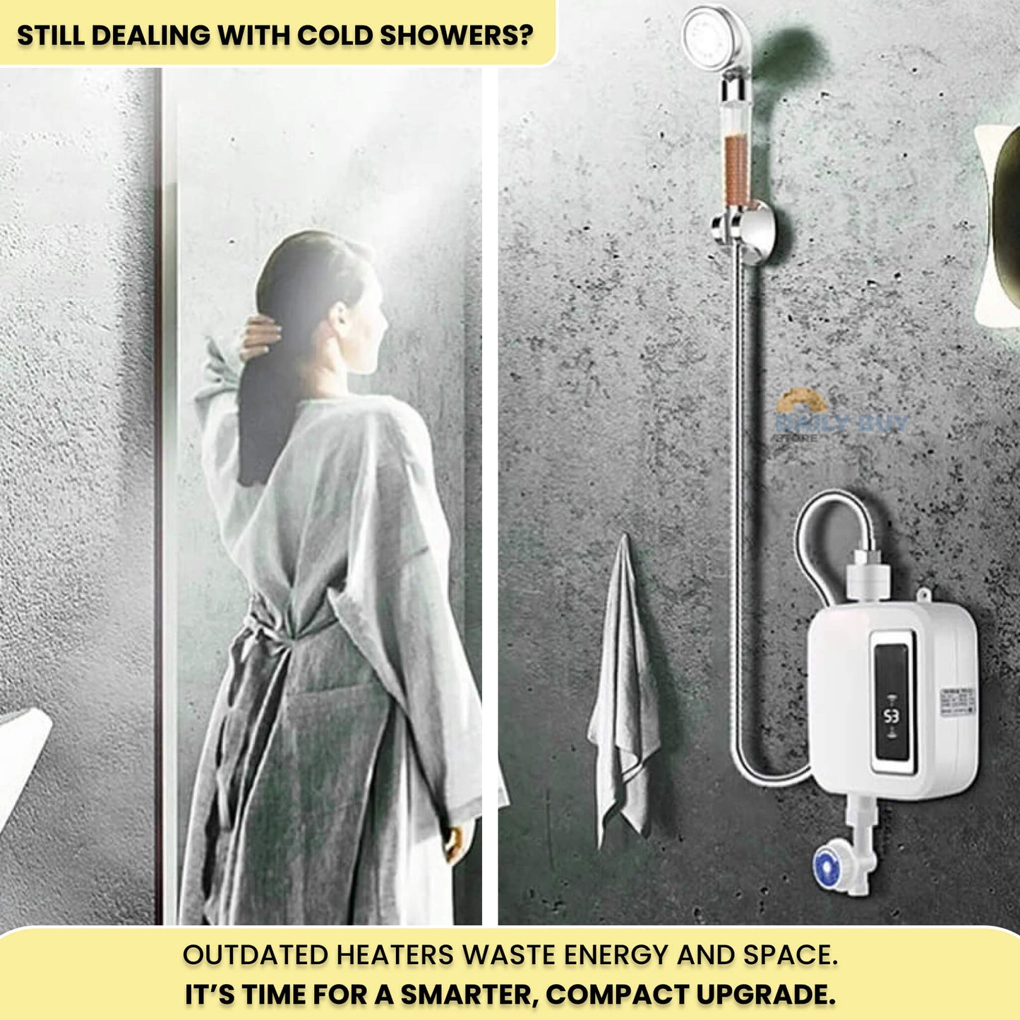 Instant Water Heater | Compact, Energy-Efficient & Ideal for Bathrooms, Kitchens, and Offices