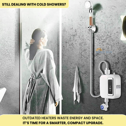 Instant Water Heater | Compact, Energy-Efficient & Ideal for Bathrooms, Kitchens, and Offices
