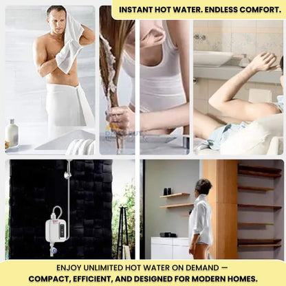 Instant Water Heater | Compact, Energy-Efficient & Ideal for Bathrooms, Kitchens, and Offices