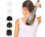 Handheld Body Massager | 6 Attachments, Adjustable Intensity & Ideal for Muscle Relief at Home or On-the-Go