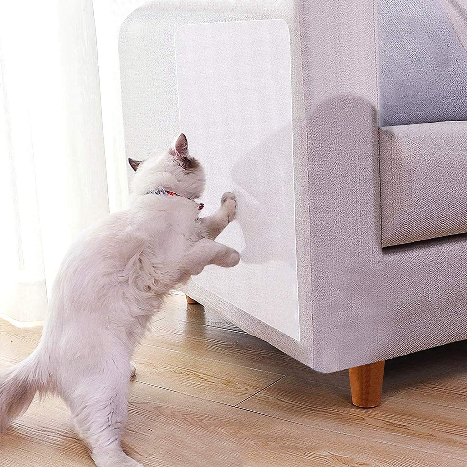 Anti-Scratch Self-Adhesive Pet Furniture Protector | Waterproof, Residue-Free & Ideal for Cats to Safeguard Your Upholstery