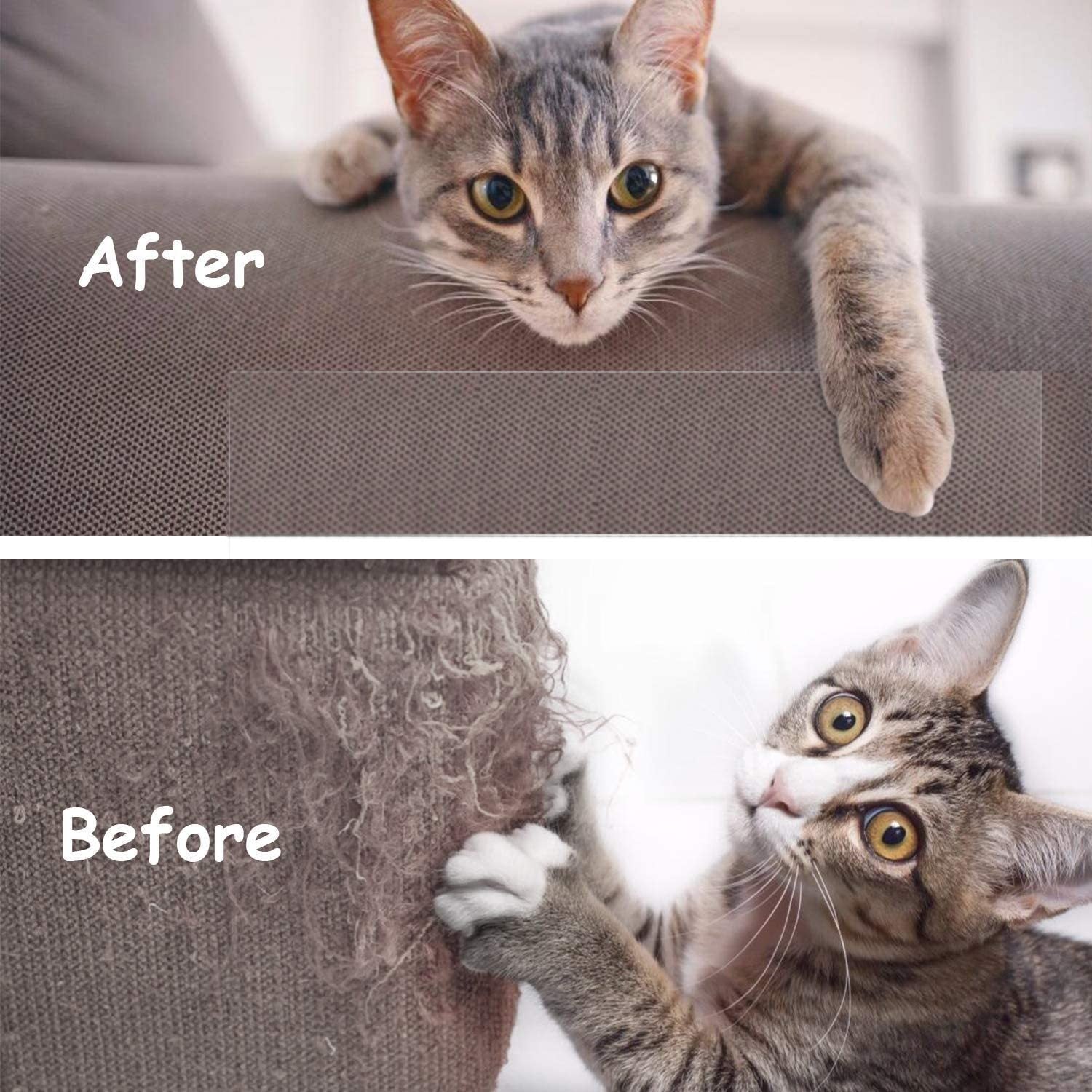 Anti-Scratch Self-Adhesive Pet Furniture Protector | Waterproof, Residue-Free & Ideal for Cats to Safeguard Your Upholstery